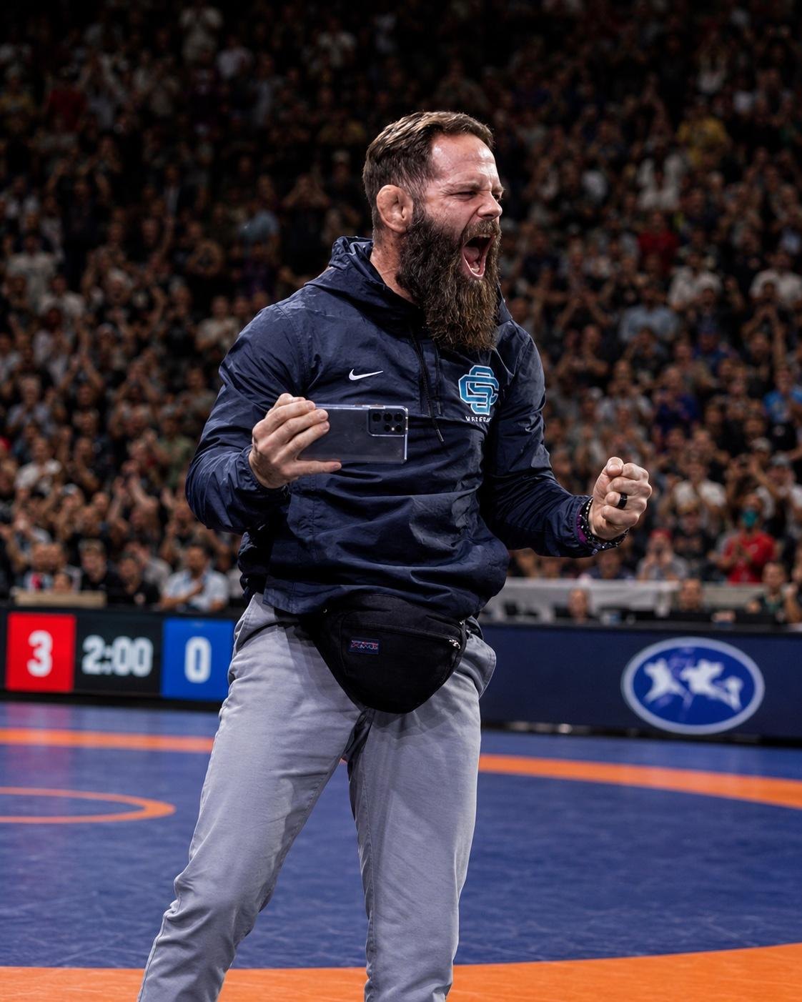 Jason Lowe coaching athletes during a practice session